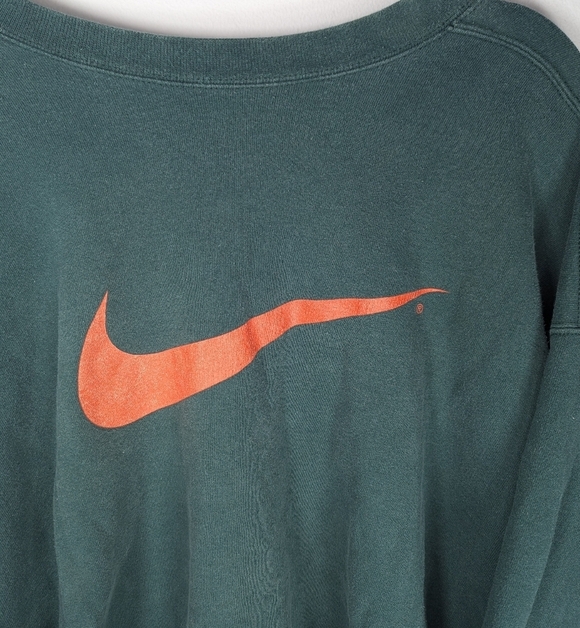 Vintage Streetwear Nike Sports Miami Hurricanes Crewneck size mens XXL - Picture 2 of 6